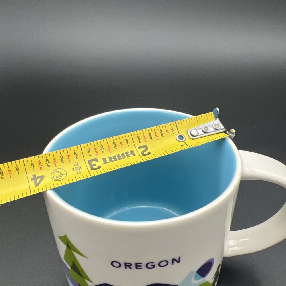 Starbucks Oregon You Are Here Coffee Mug Collector Series City 2017 14 oz - Picture 3 of 11